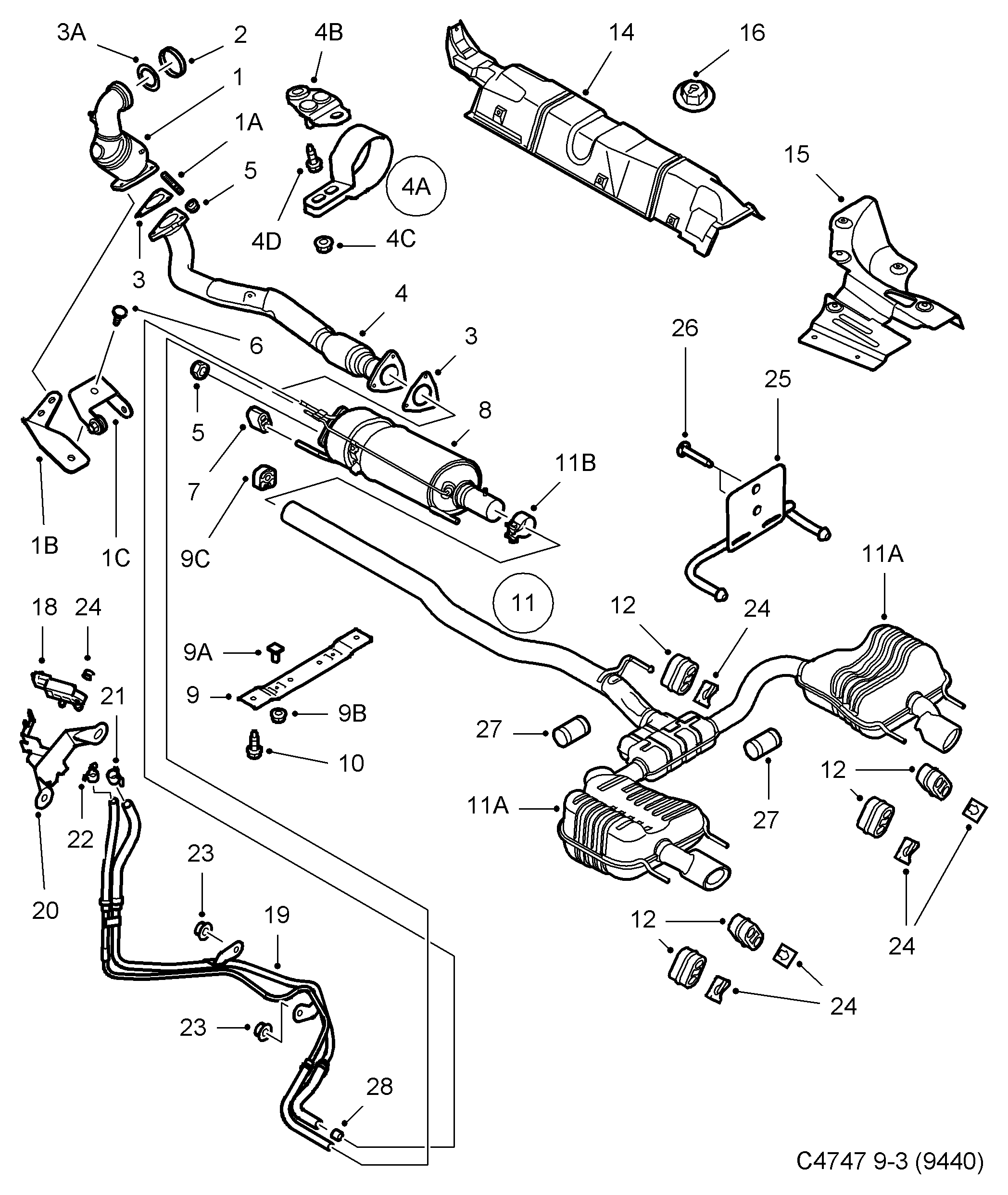 Vauxhall 93187247 - Senzor, presiune gaze evacuare parts5.com