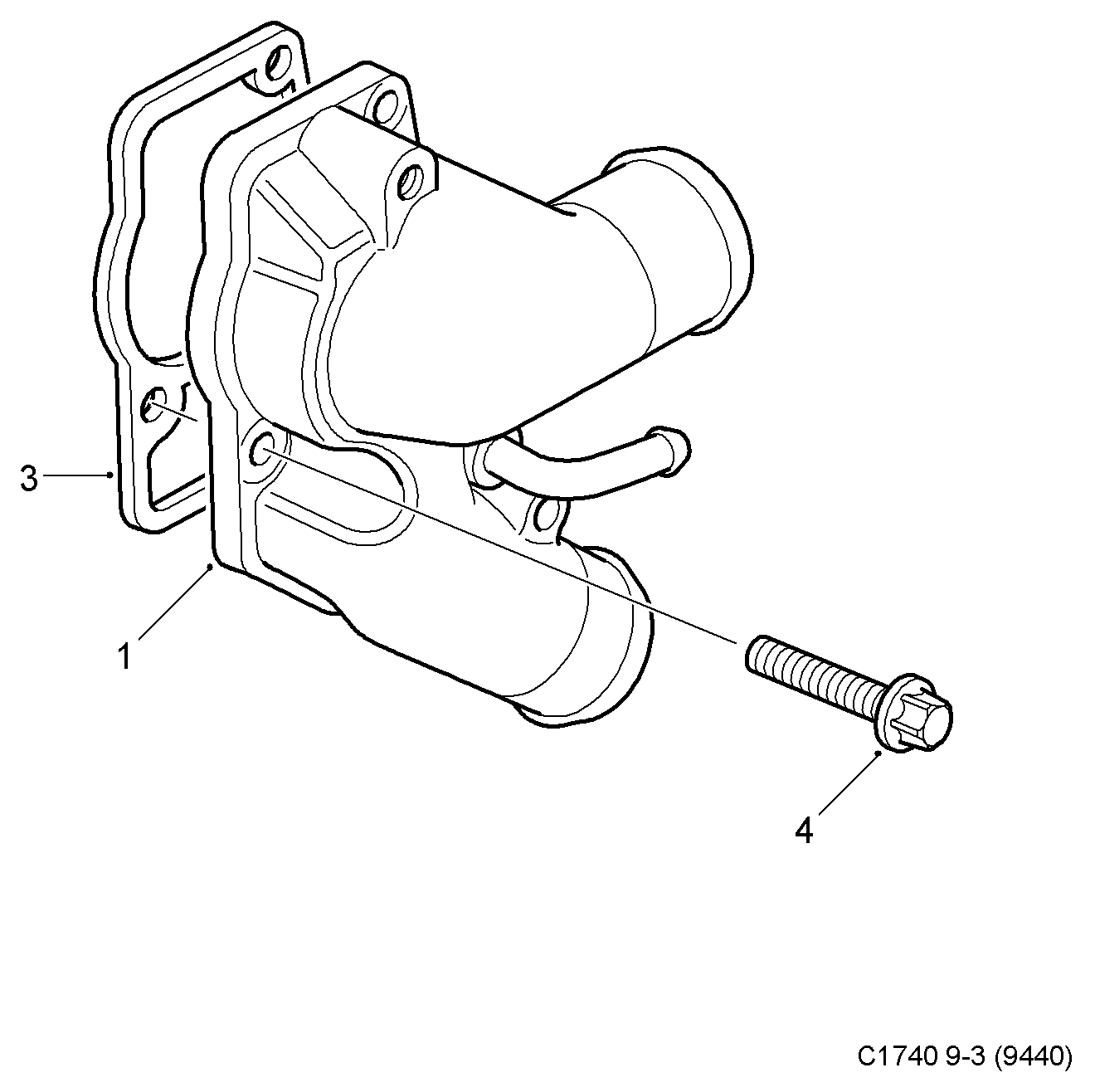 Vauxhall 24420728 - Termostat,lichid racire parts5.com