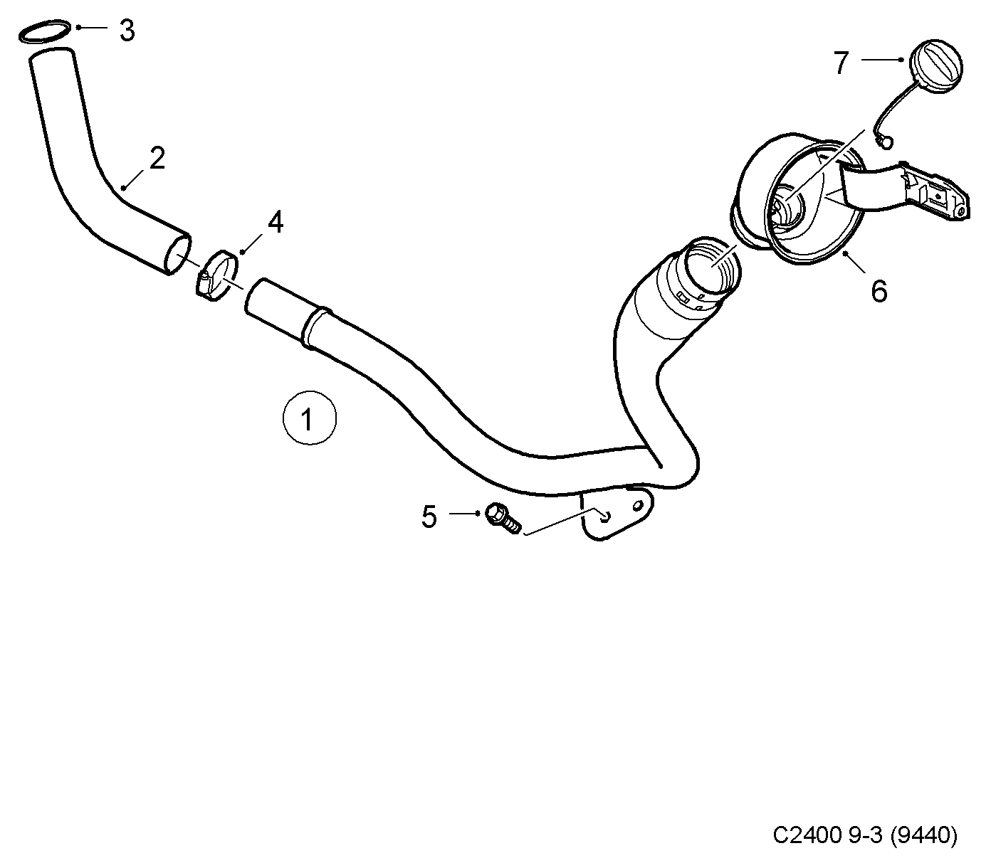 Opel 90501145 - Buson,rezervor de combustibil parts5.com