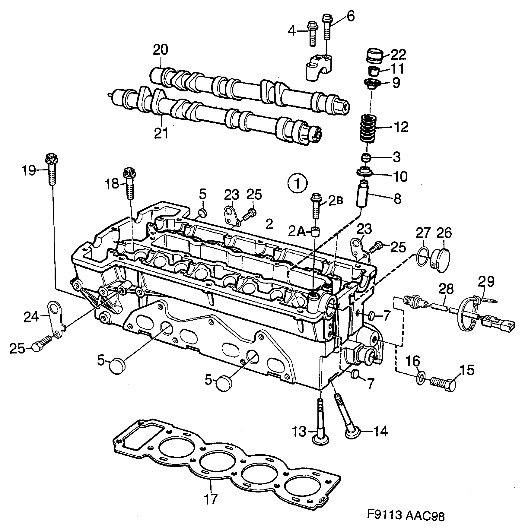 SAAB 91 86 073 - Empujador de válvula parts5.com