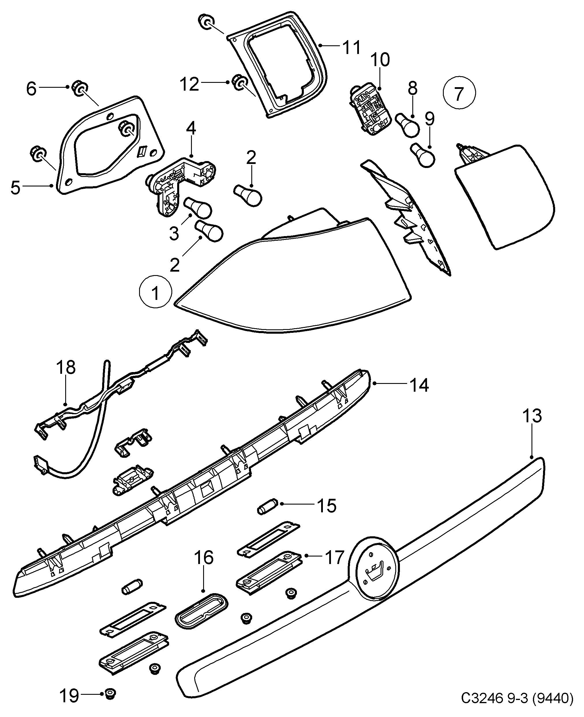 Opel 90 002 520 - Ampoule, feu diurne parts5.com