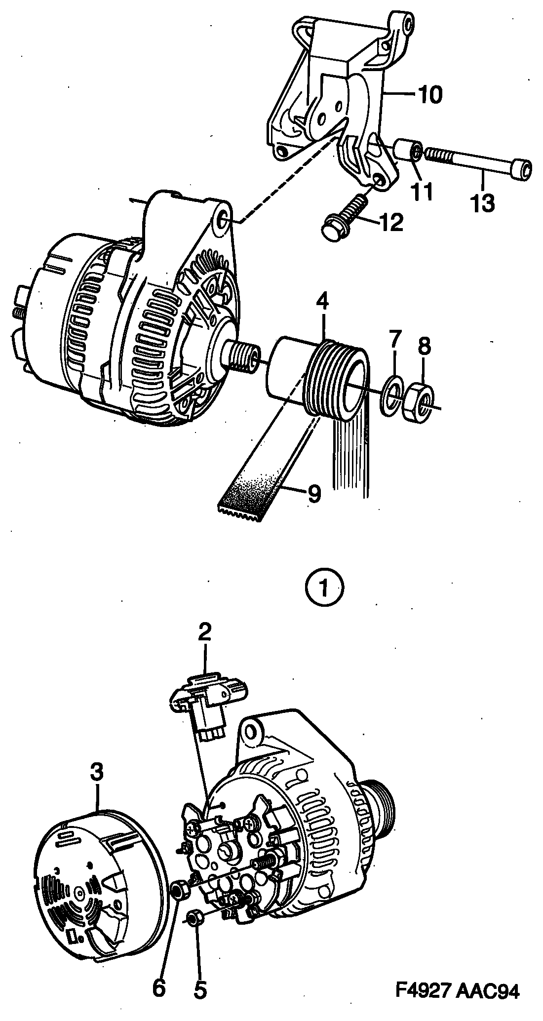 Scania 440 9983 - Regulator, alternator parts5.com