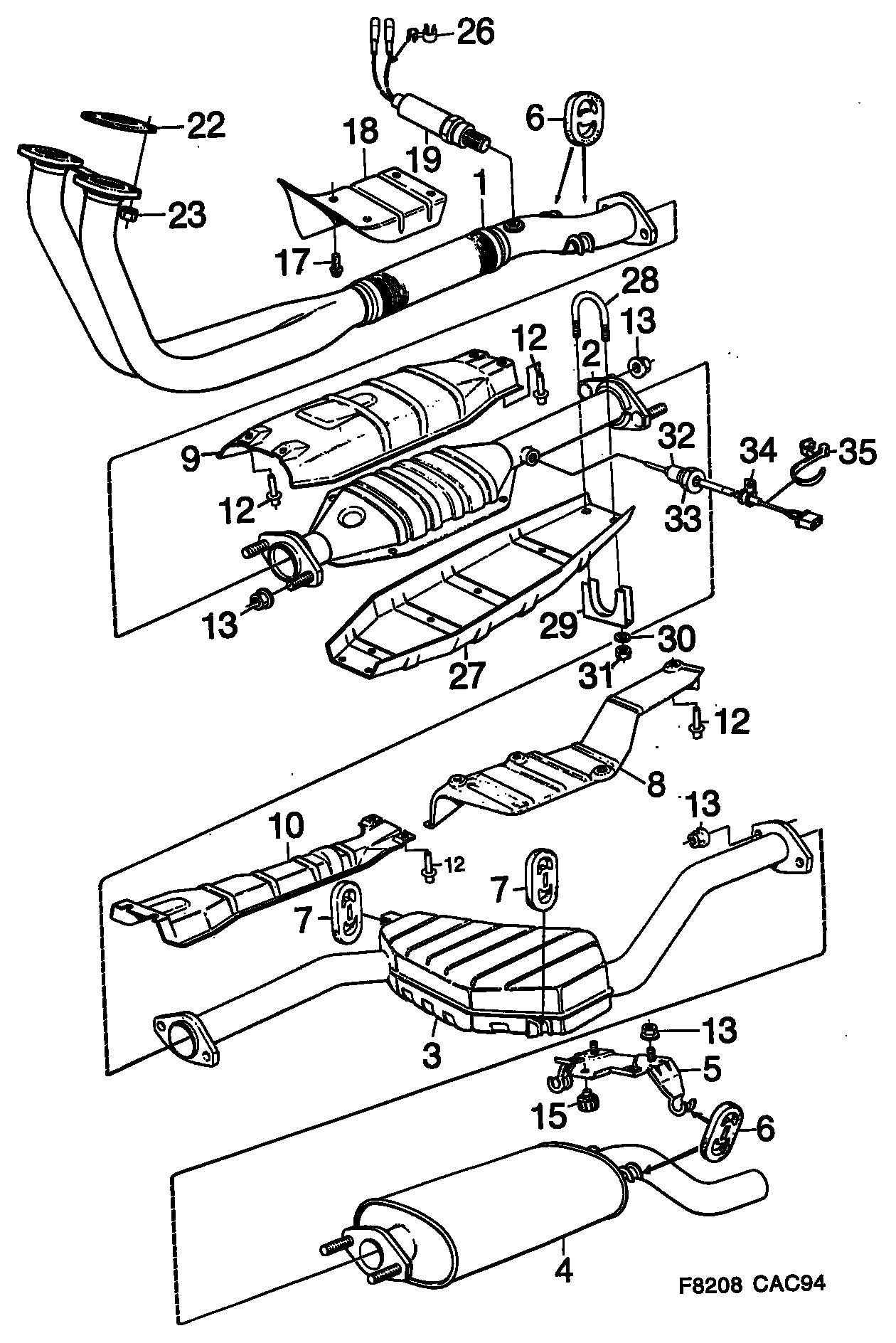 SAAB 91 46 945 - Ламбда-сонда parts5.com