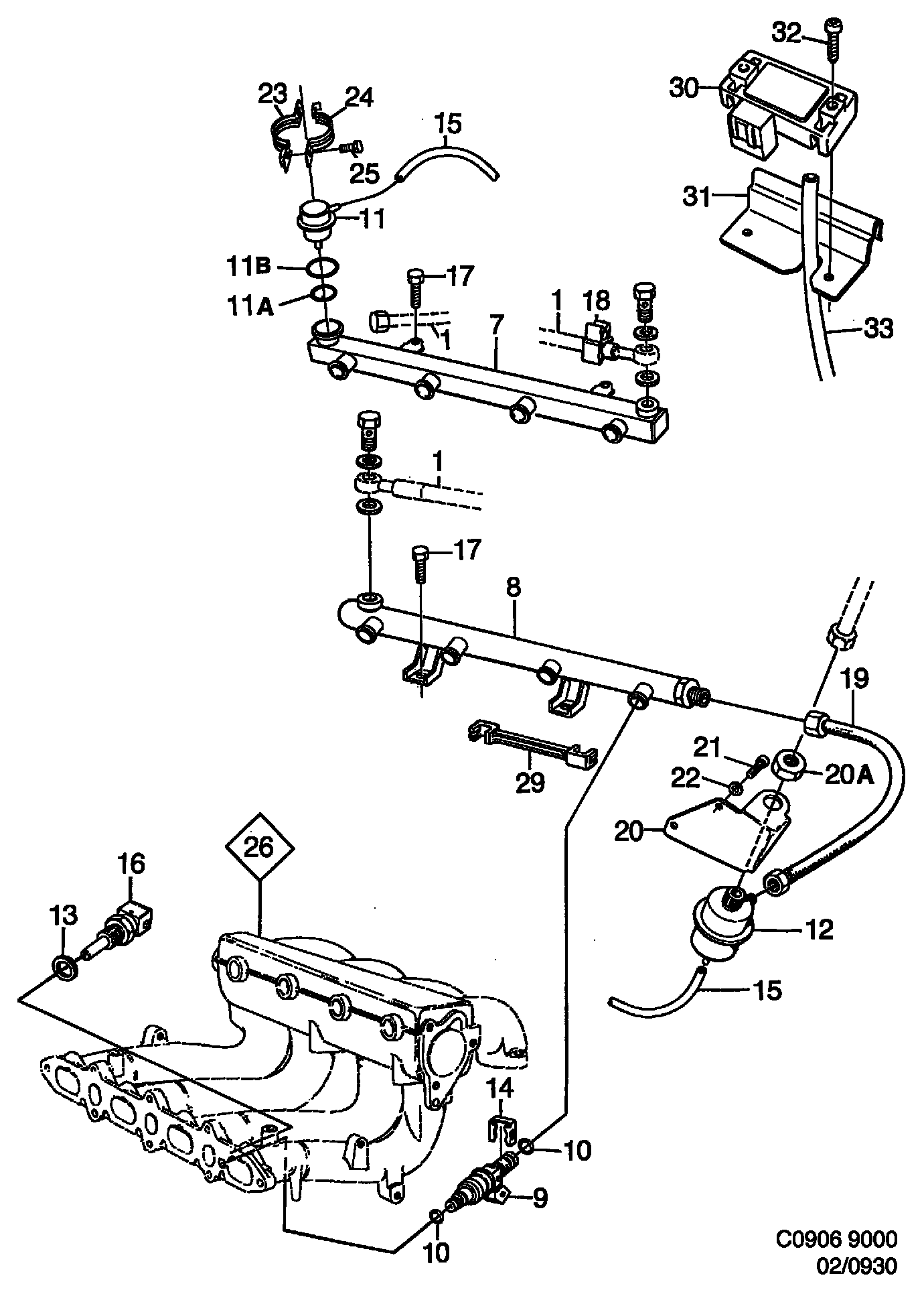 SAAB 91 77 213 - Датчик, температура на охладителната течност parts5.com