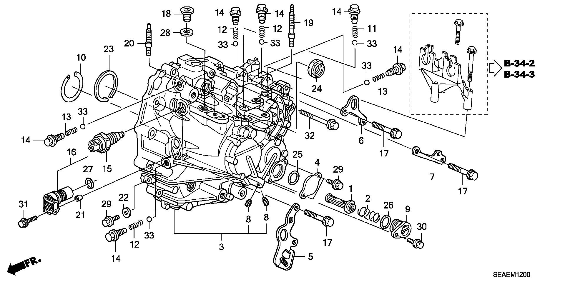 Honda 91307PR8005 - Seal, oil pump parts5.com