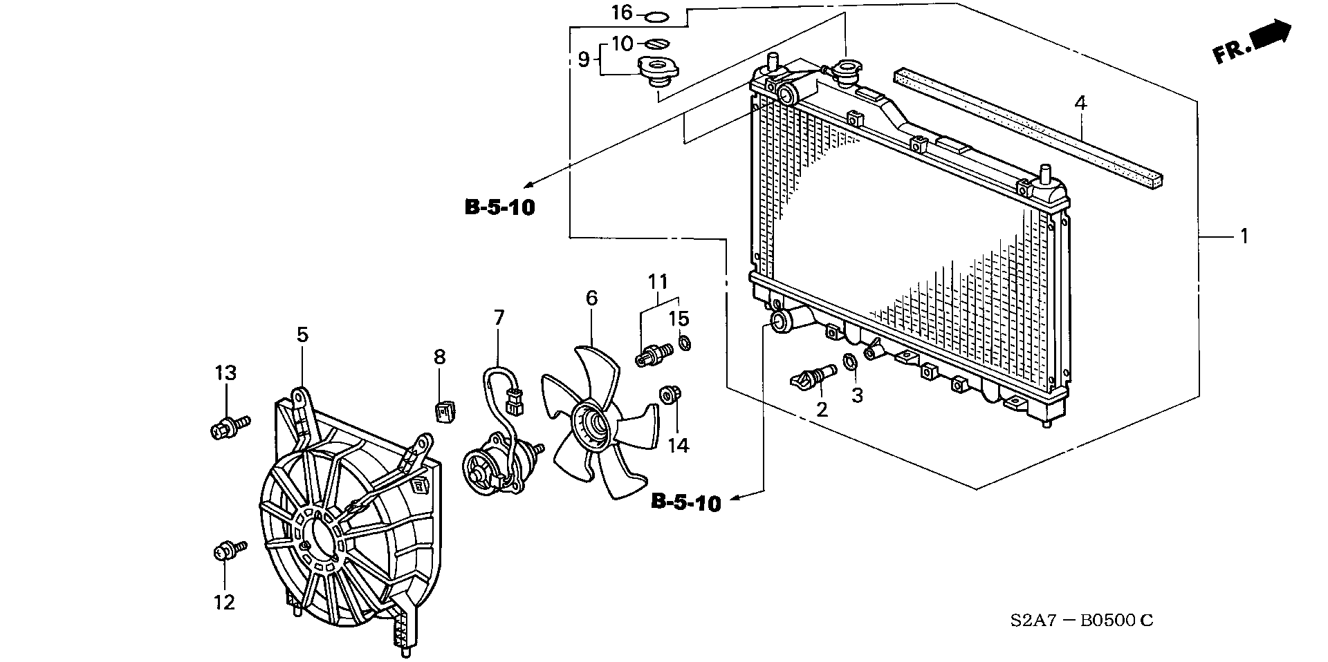 Honda 19045PAAA01 - Uzavírací víčko, chladič parts5.com