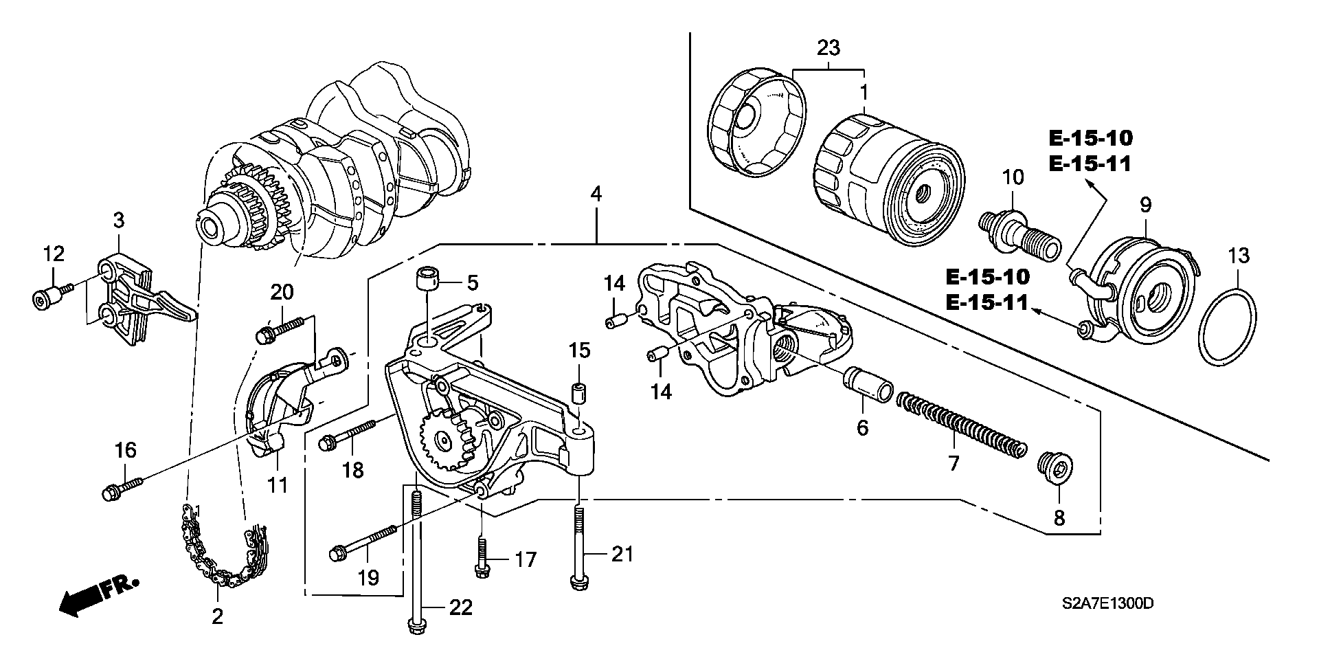 Honda 15400PCX305 - Маслен филтър parts5.com