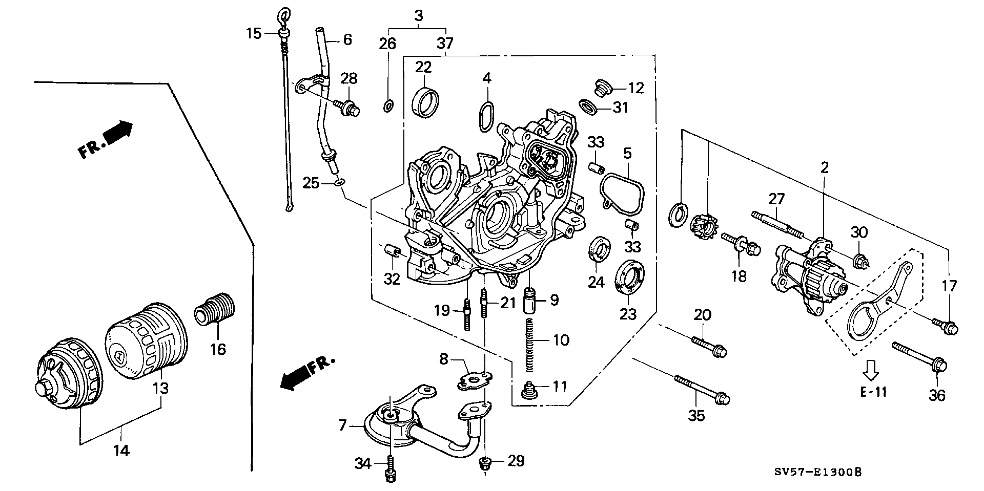 Honda 91212P0A004 - Anillo retén, cigüeñal parts5.com