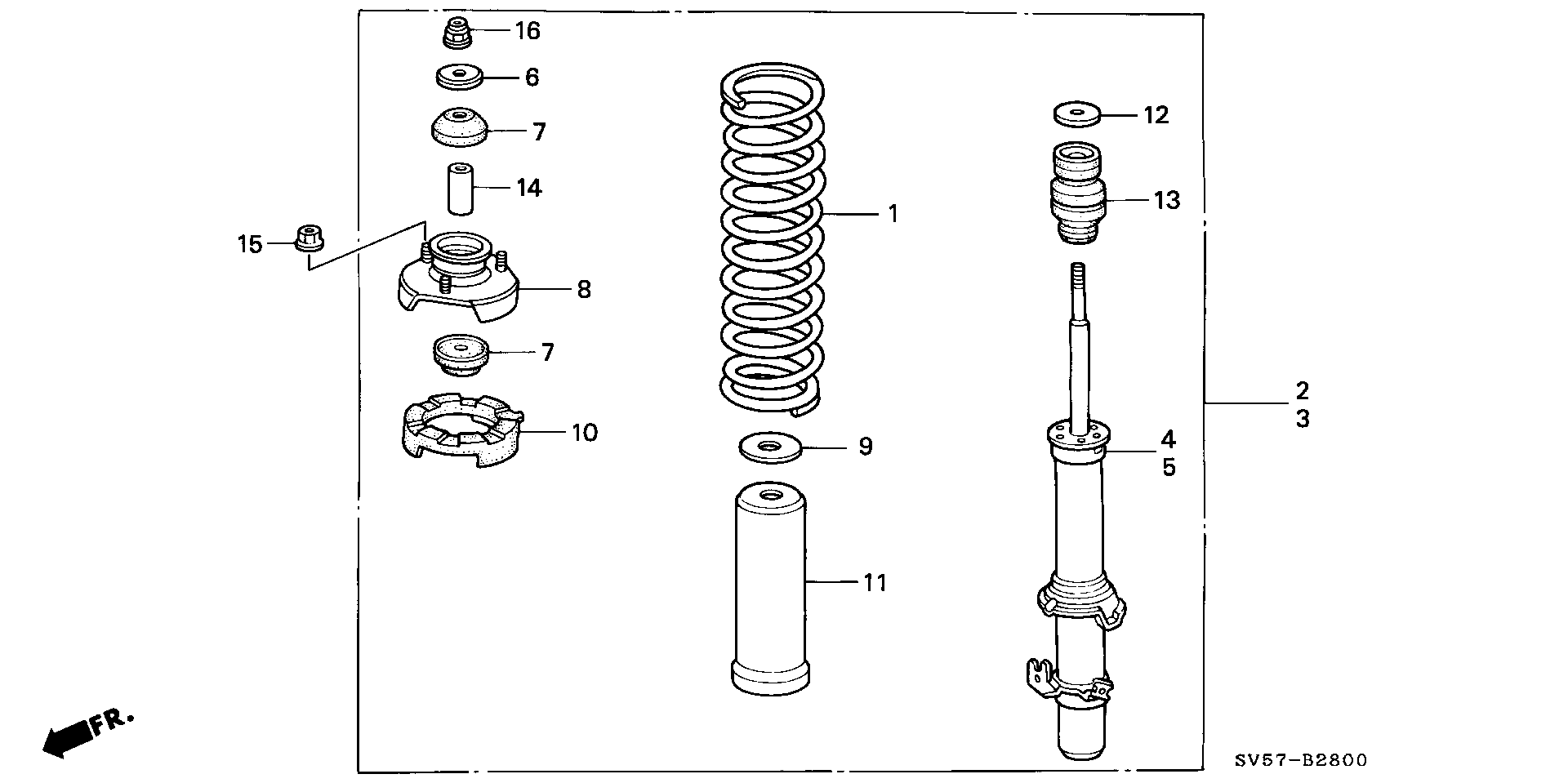 Honda 51621SR0003 - Amortisör yayı destek yatağı parts5.com