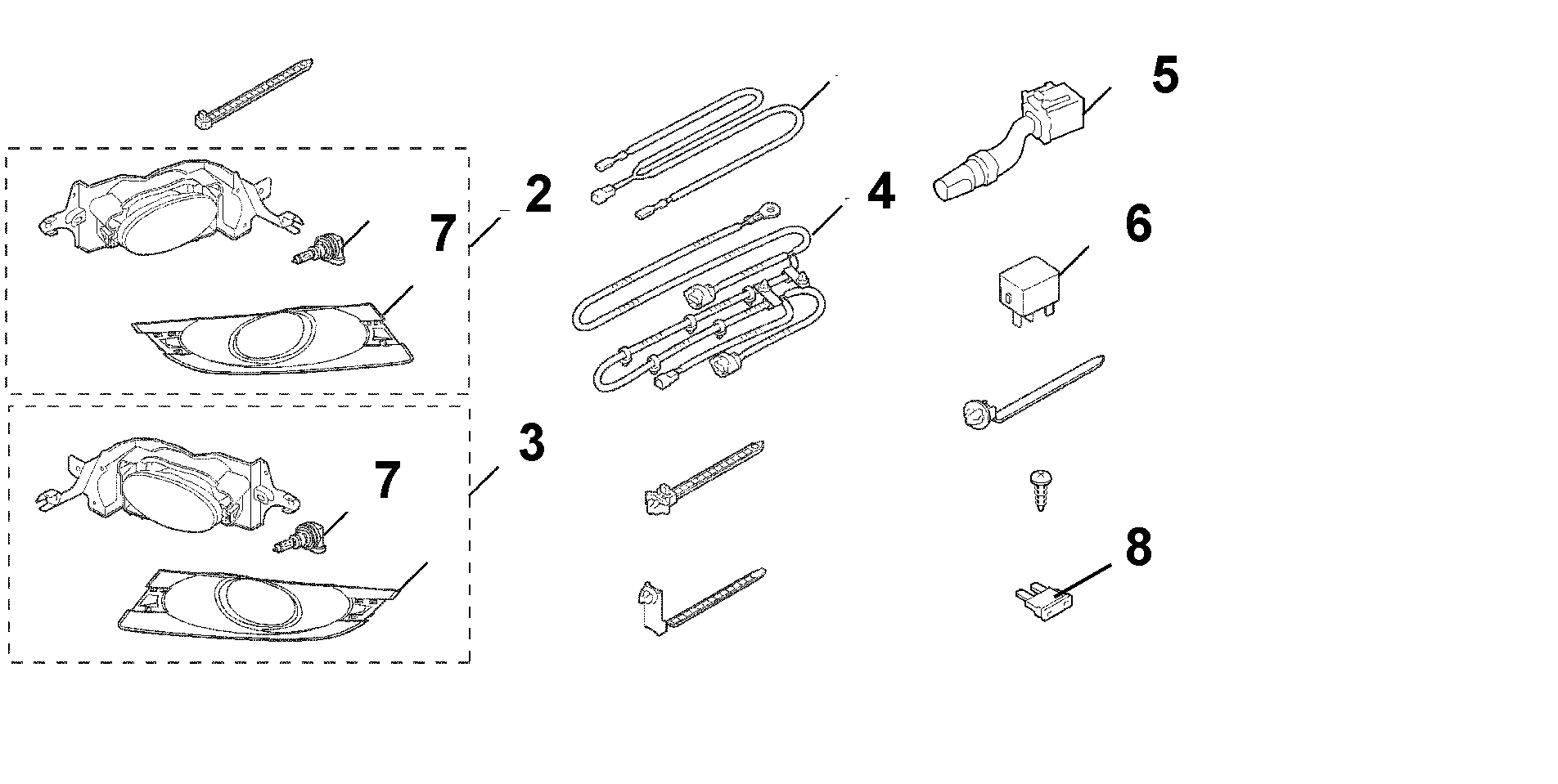 Honda 33165-SAA-003 - Bulb, cornering light parts5.com