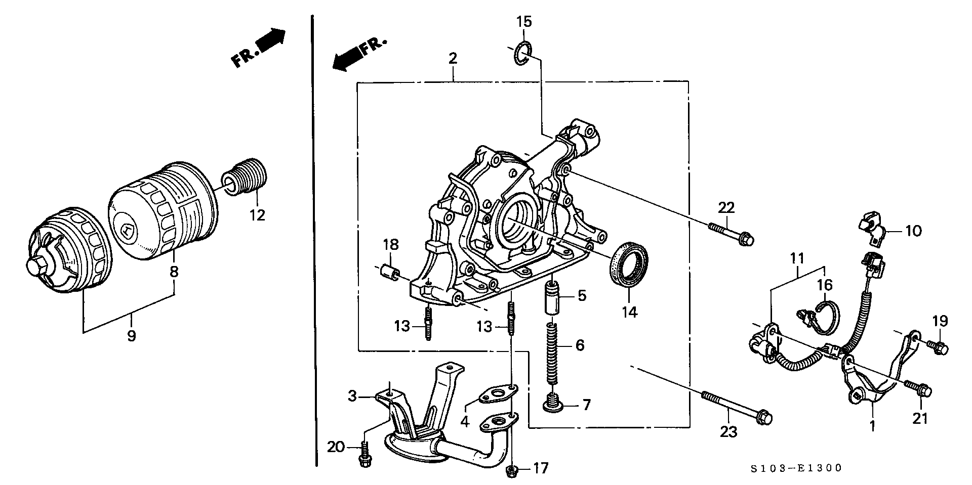 Honda 15400PR3315 - Filtru ulei parts5.com