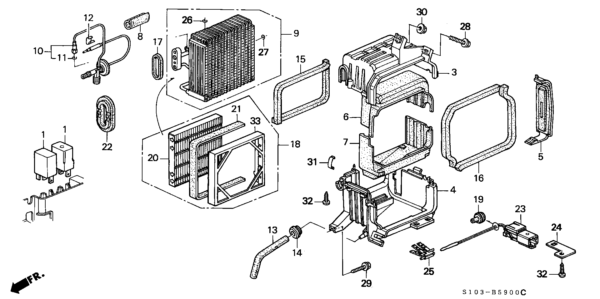 Honda 80290-ST3-E01 - Filtre, kabin havası parts5.com