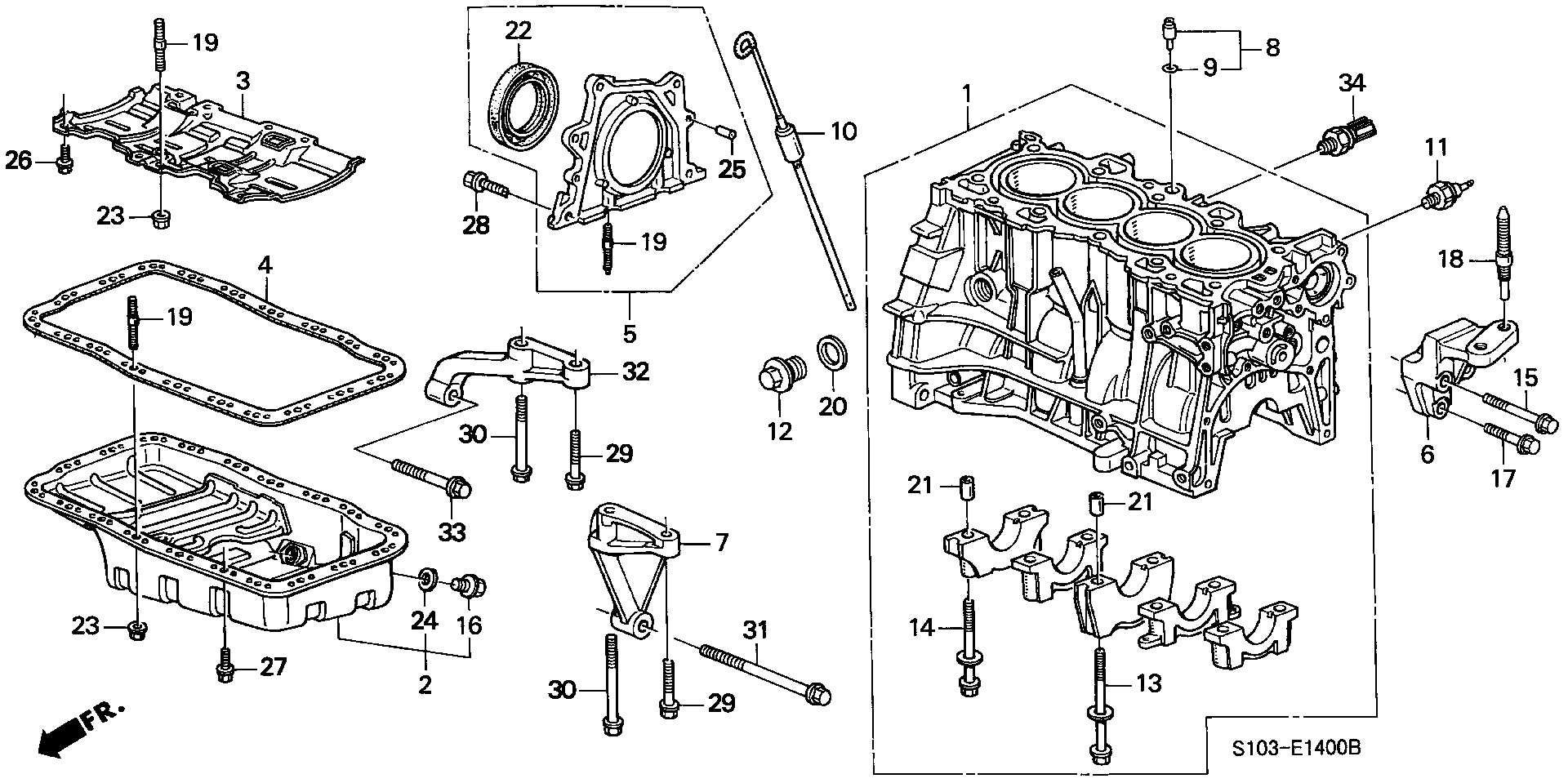 Honda 91214P2FA01 - Anillo retén, cigüeñal parts5.com