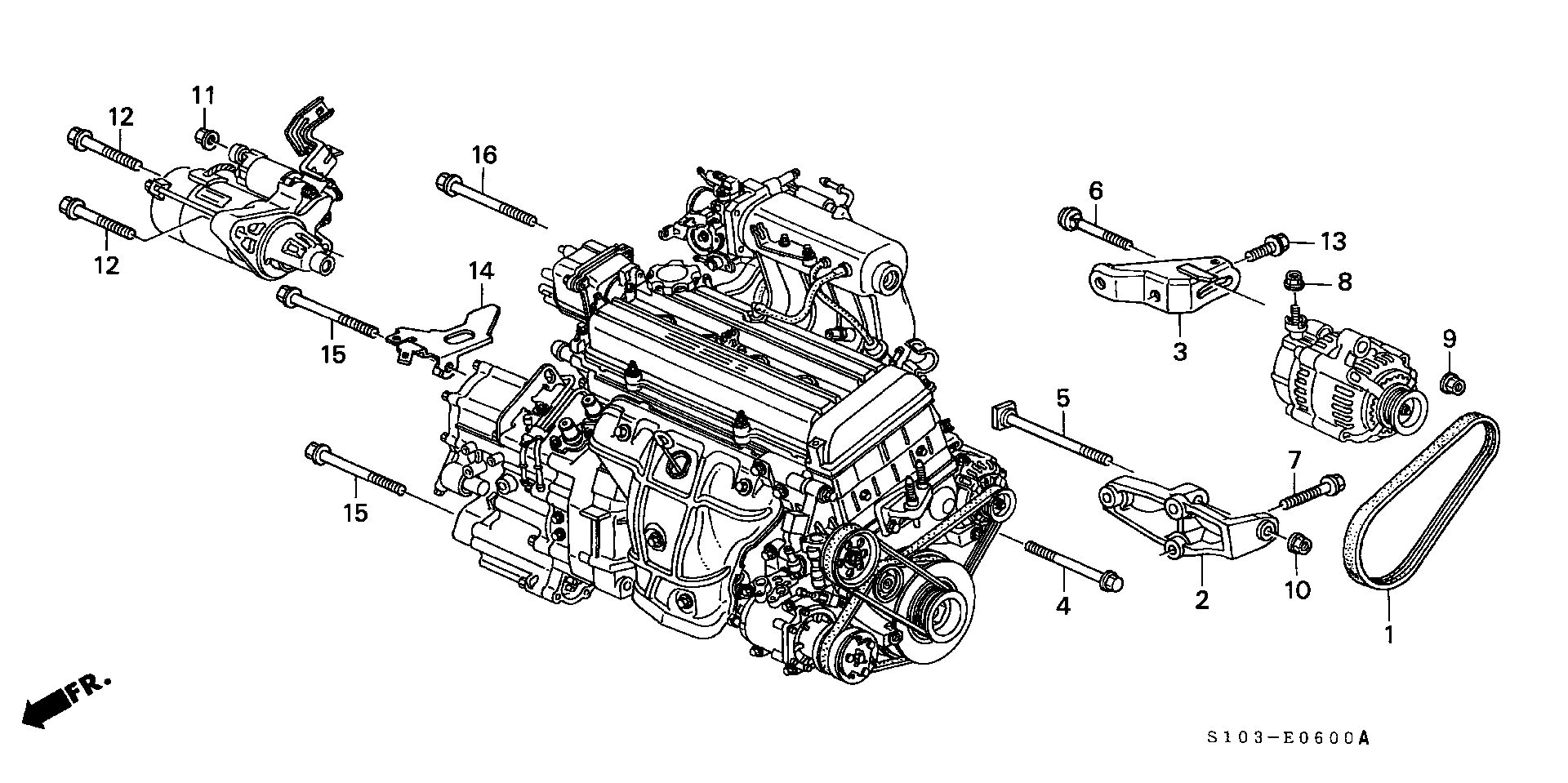 TOYOTA 31110P3F004 - Поликлиновой ремень parts5.com