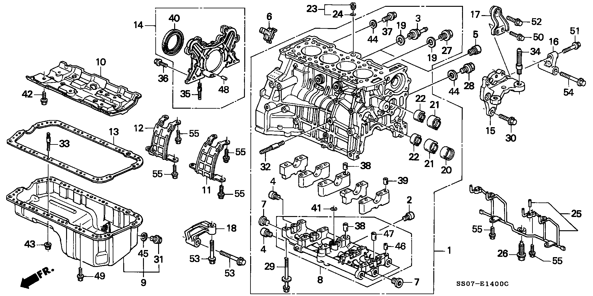 Honda 91214PH3751 - Radijalni zaptivni prsten (semering), radilica parts5.com