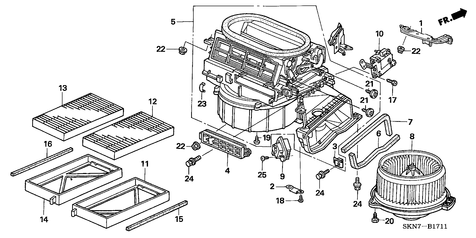 Honda 80291-SCA-E11 - Filtr, vzduch v interiéru parts5.com