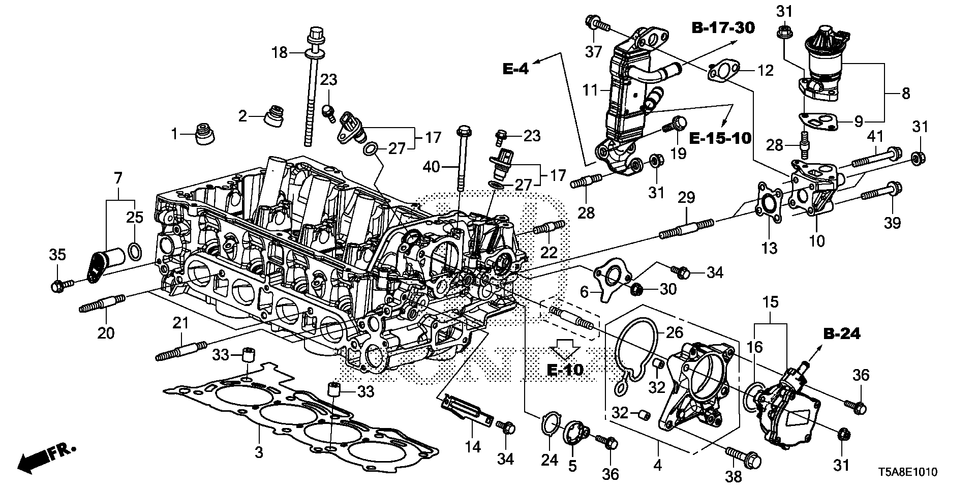 Honda 12210-PZ1-003 - Anillo de junta, vástago de válvula parts5.com