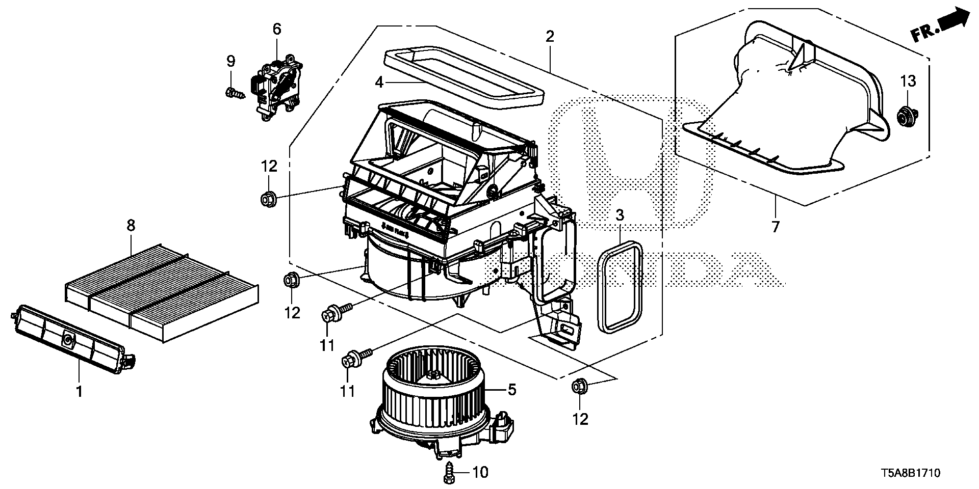 Honda 80292TG0Q01 - Filtru, aer habitaclu parts5.com