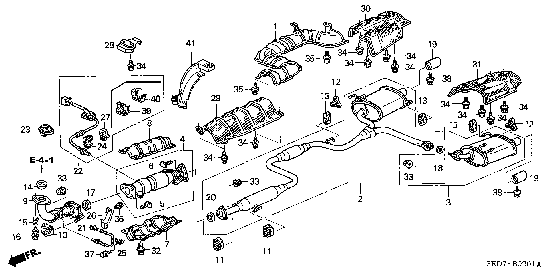 ACURA 36532-RAD-L11 - Lambdaszonda parts5.com