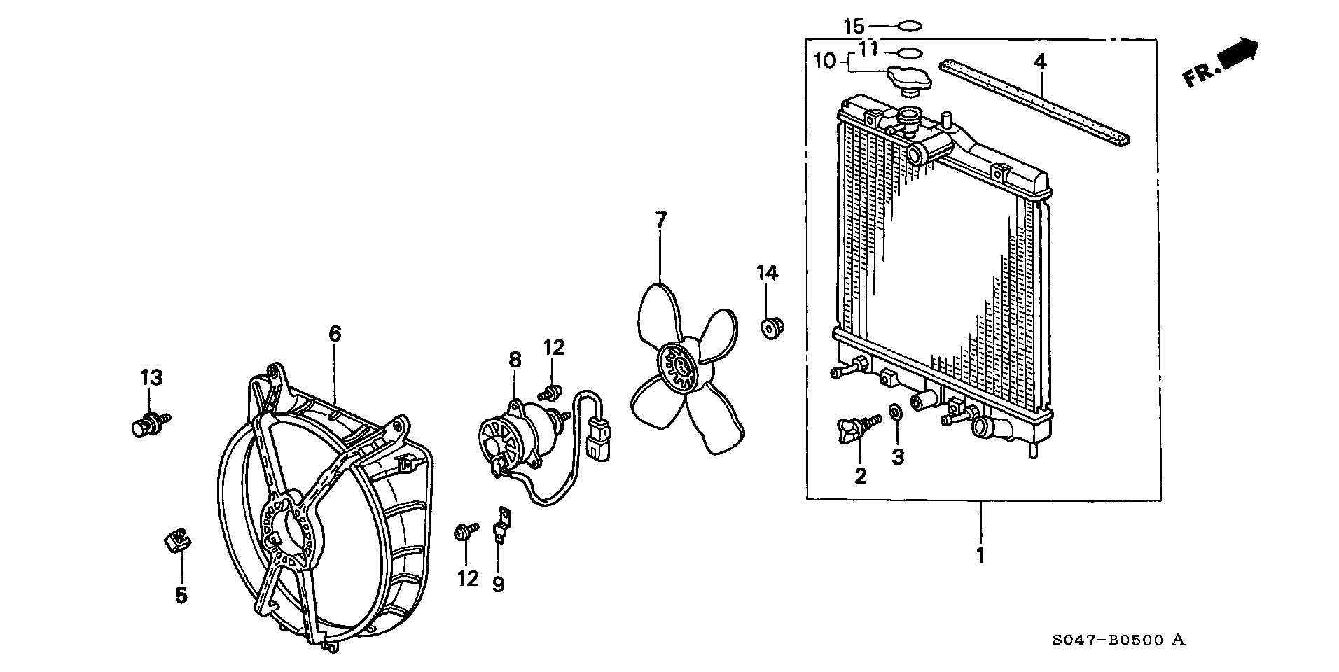 Hyundai 19045-P08-013 - Verschlussdeckel, Kühler parts5.com