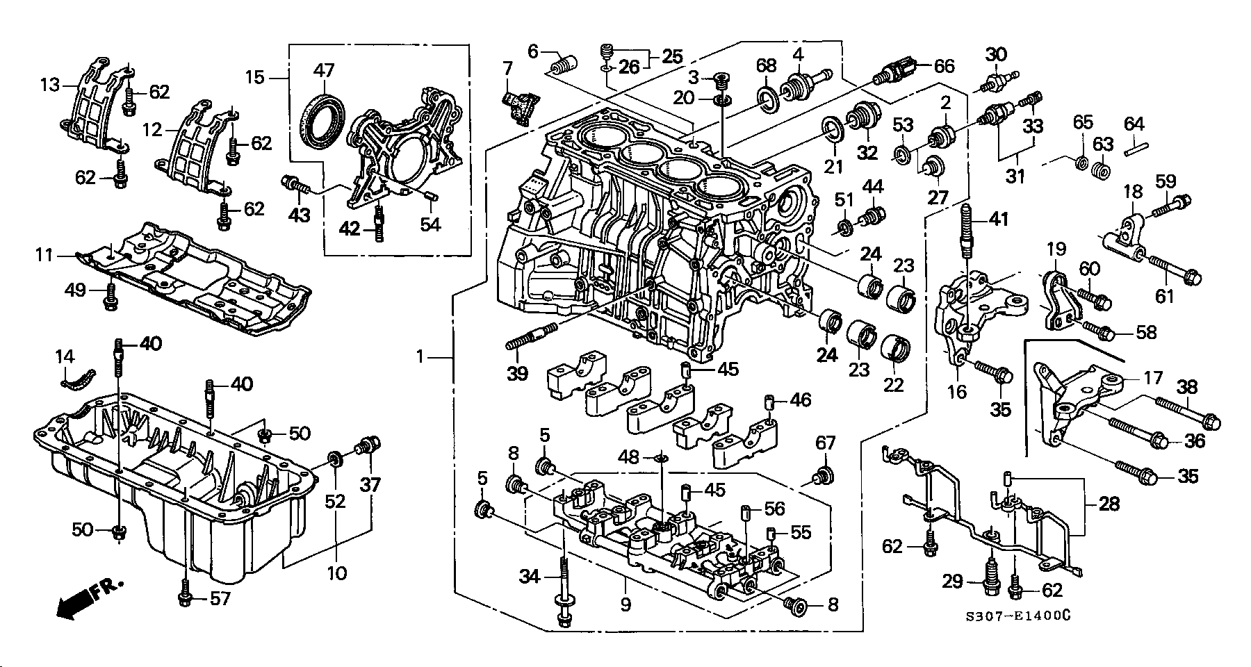 ACURA 37240-P13-013 - Sender Unit, oil pressure parts5.com