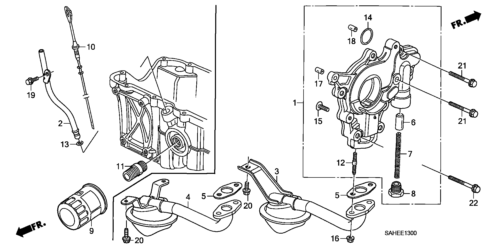 Honda 15400-RTA-004 - Φίλτρο λαδιού parts5.com