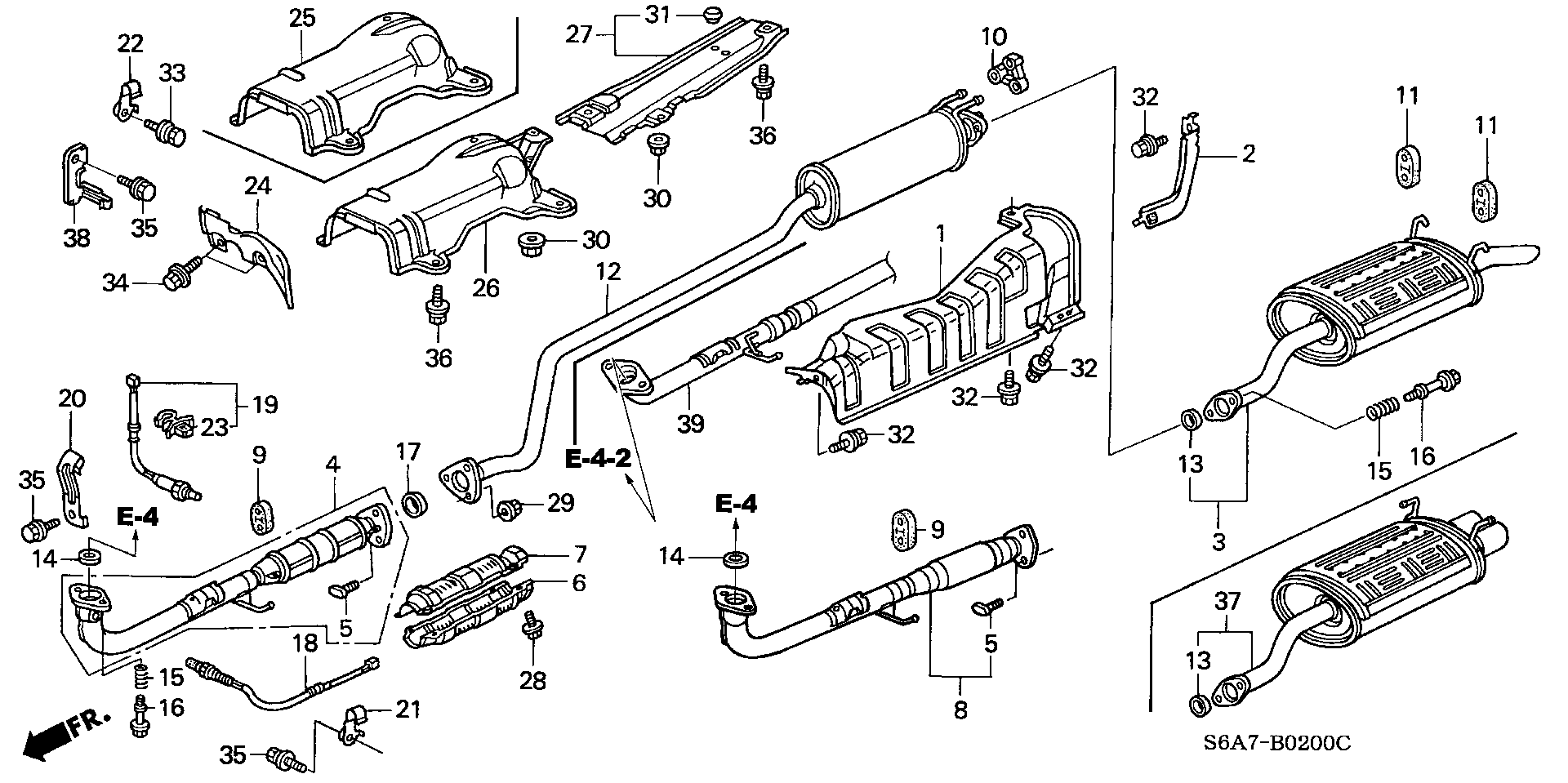 Honda 18393-SH3-S00 - Zaptivni prsten, izduvna cev parts5.com