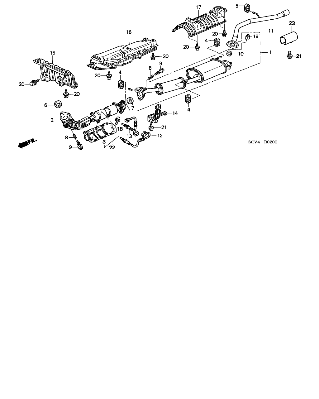 Honda 36531-PZD-A01 - Sonde lambda parts5.com