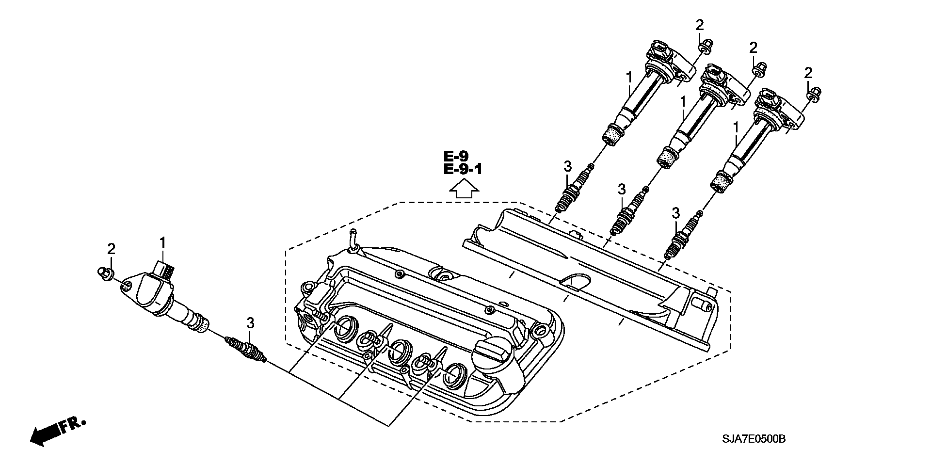 ACURA 30520-RCA-A02 - Zündspule parts5.com