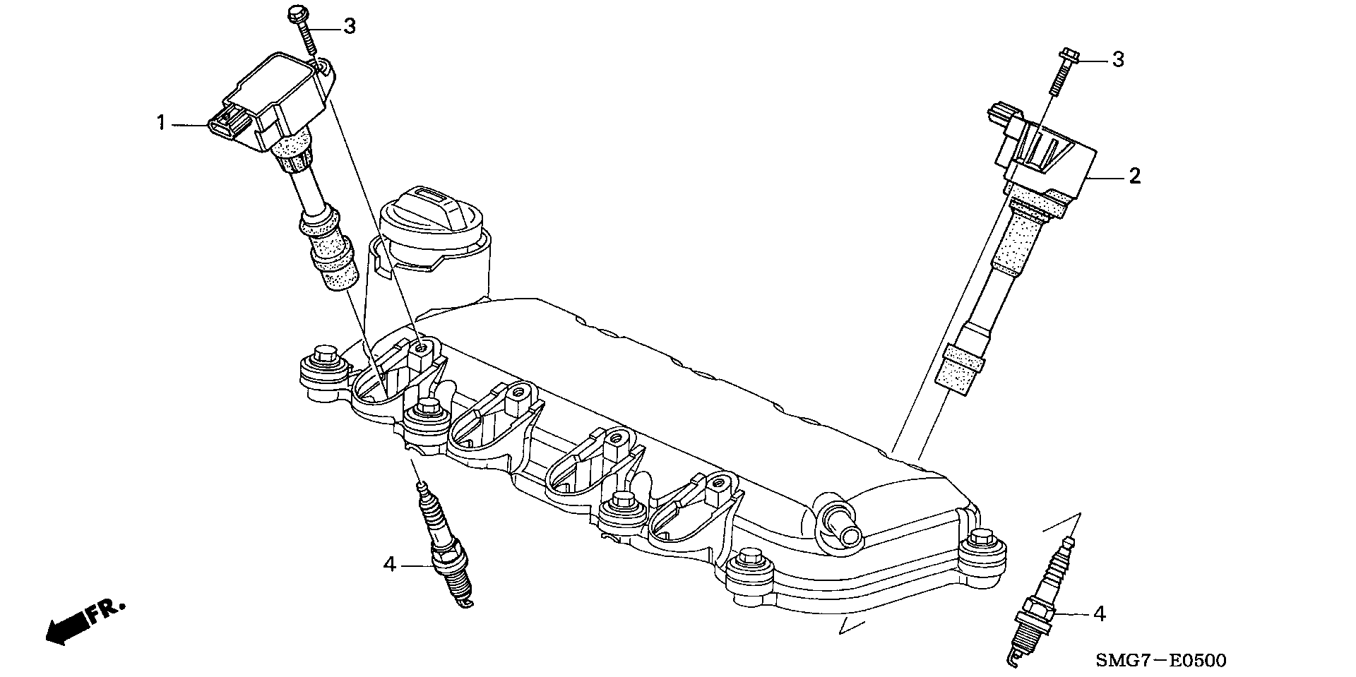 Honda 98079 5615V - Spark Plug parts5.com