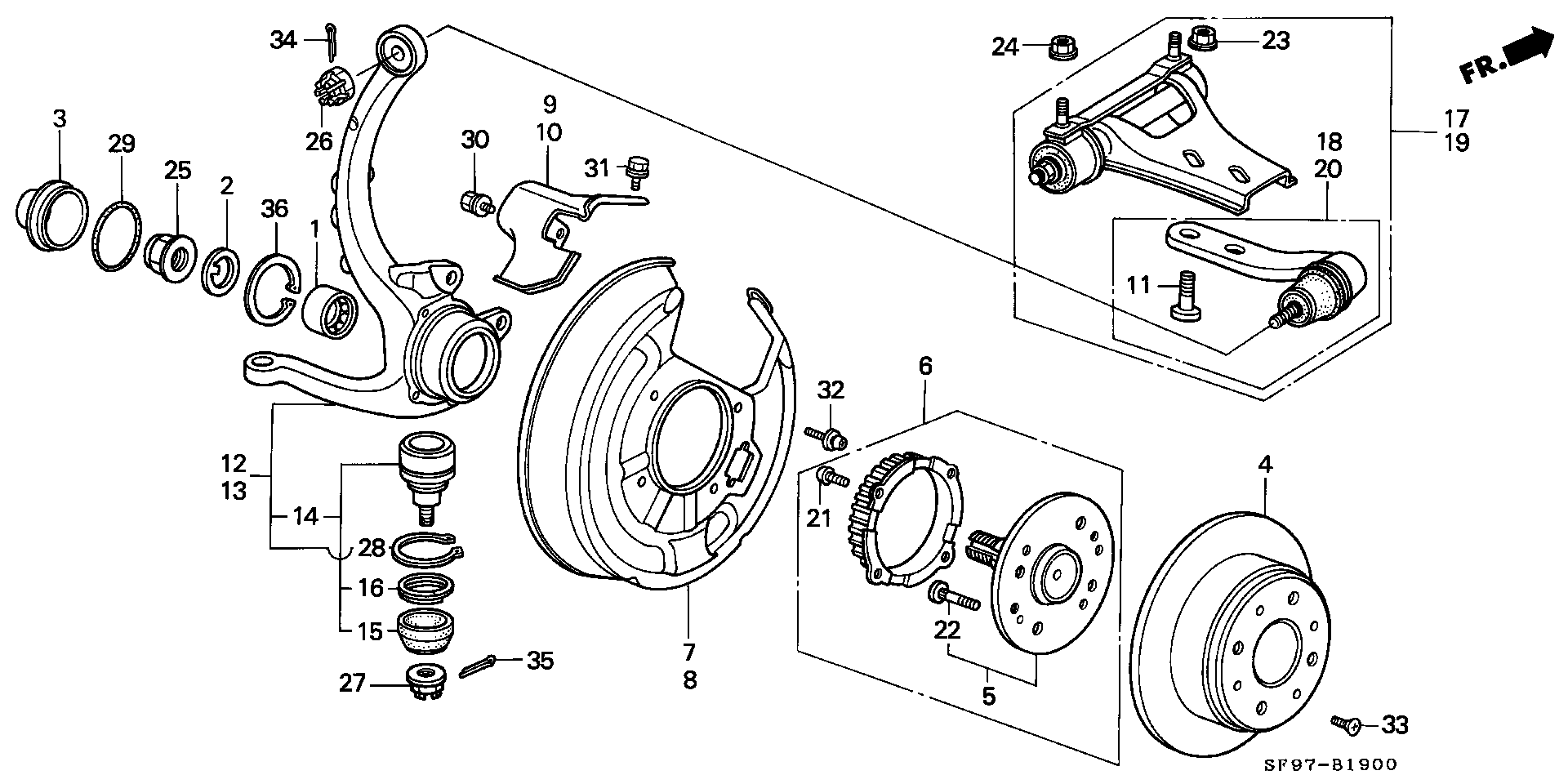 Honda 42510-SE0-010 - Tarcza hamulcowa parts5.com