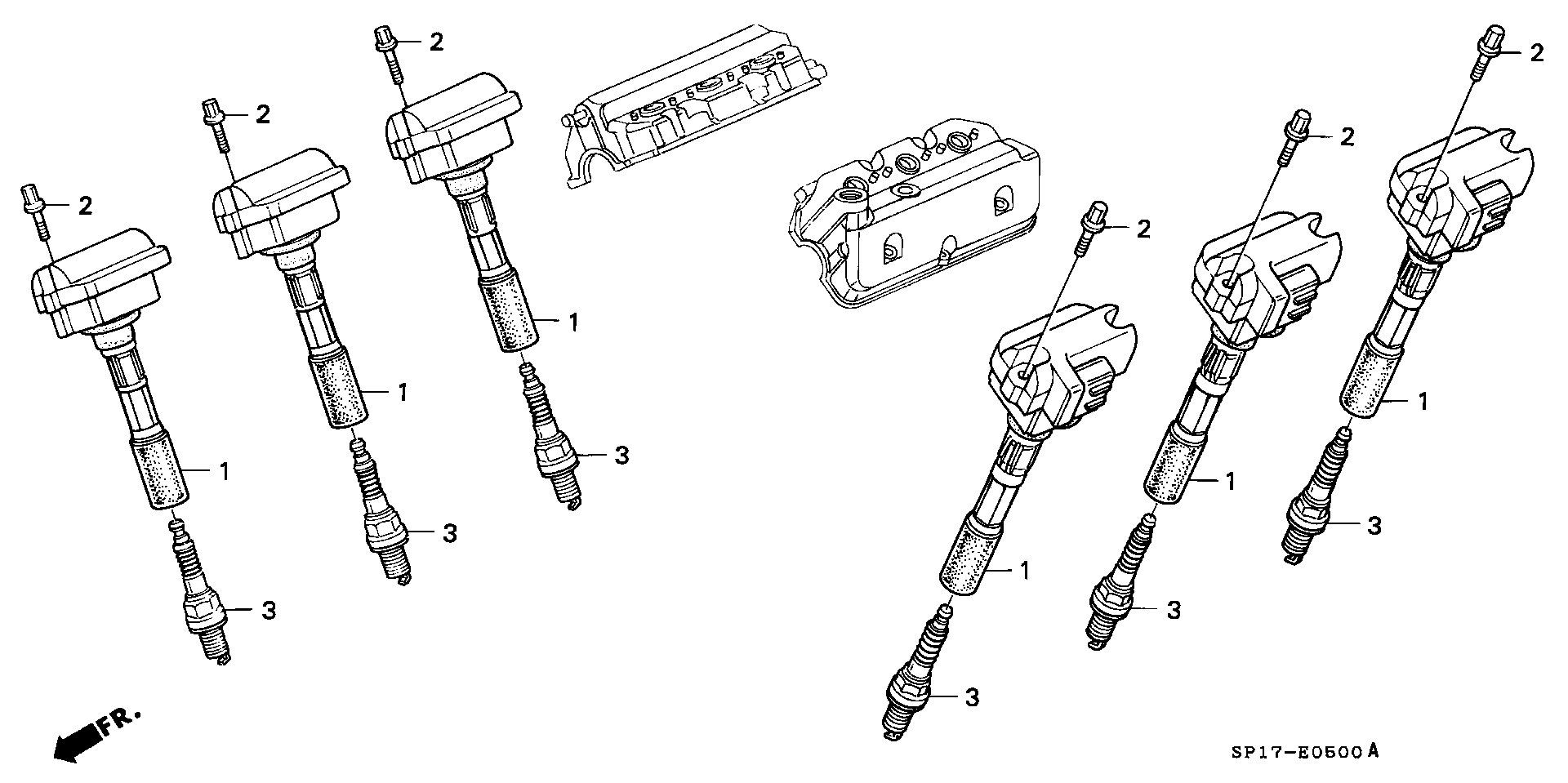 Honda 98079-5514H - Świeca zapłonowa parts5.com