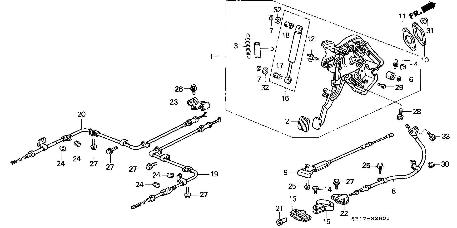 Honda 90115SB2003 - Navrtka, izduvna grana parts5.com