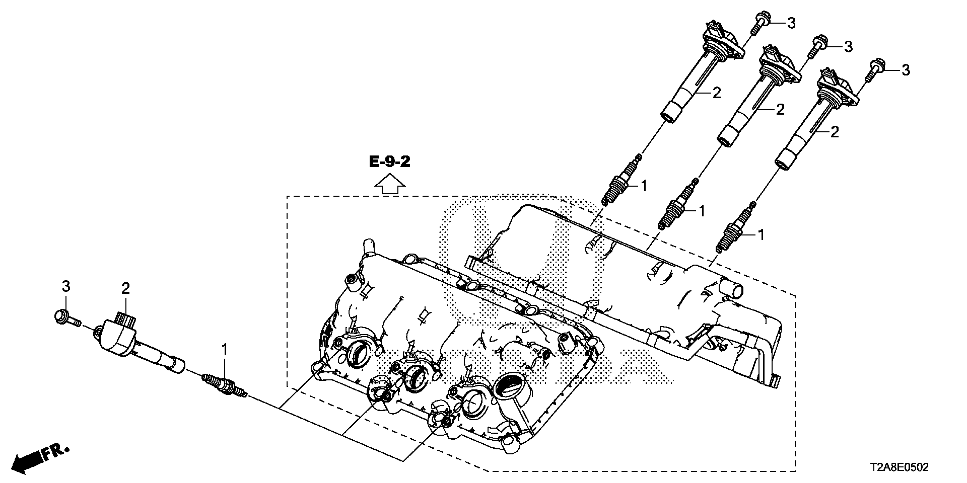 ACURA 12290R70A01 - Μπουζί parts5.com