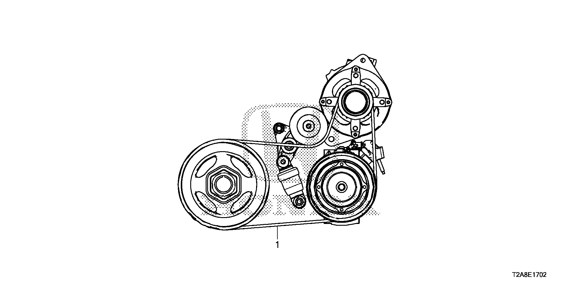 Honda 311105G0A01 - Поликлиновой ремень parts5.com