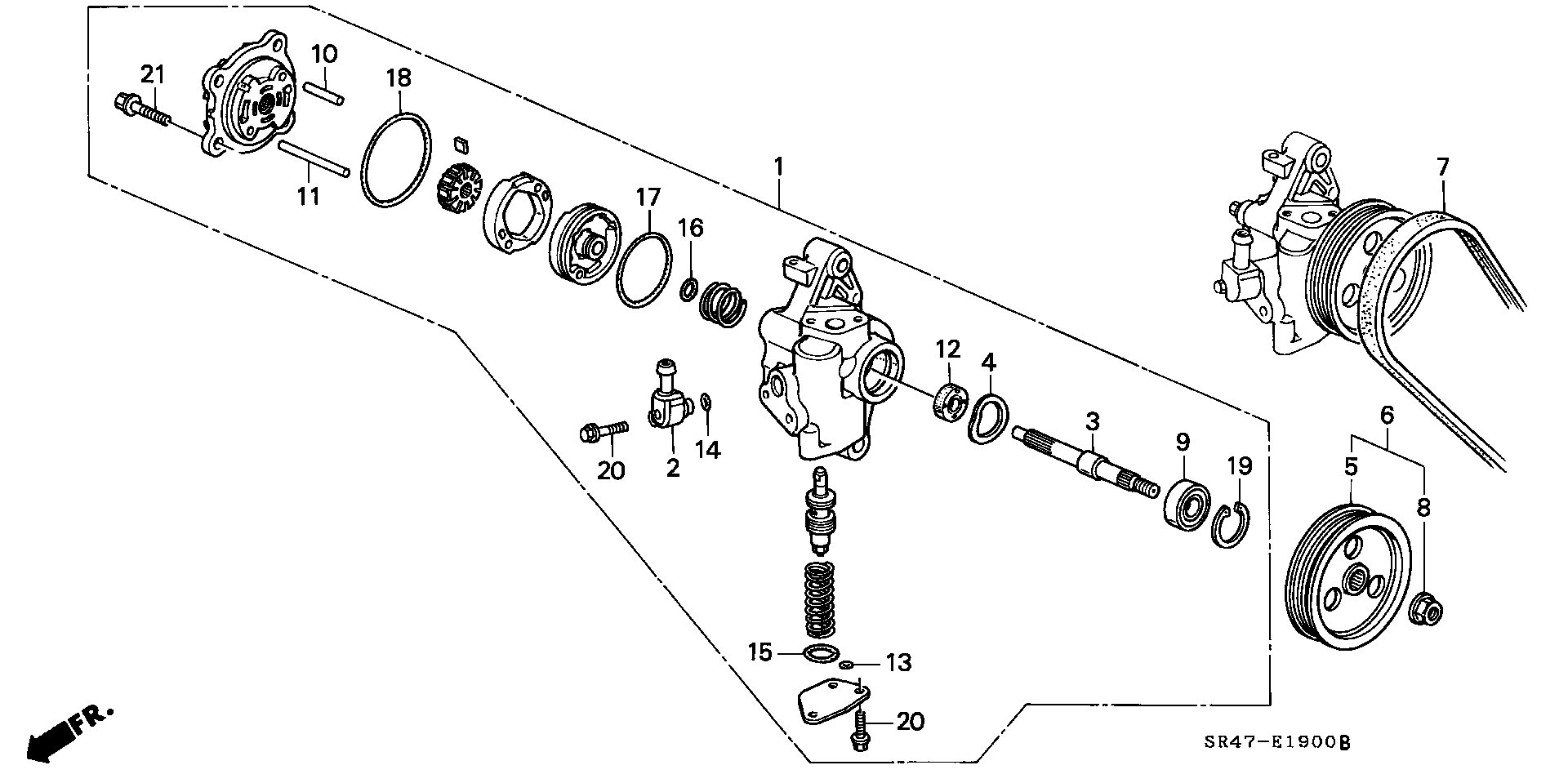 ISUZU 56992-P02-003 - V-Ribbed Belt parts5.com