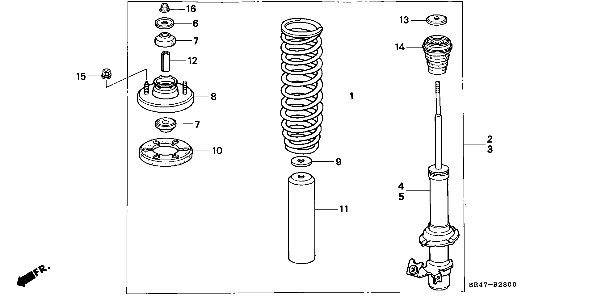 Honda 51606-SR3-013 - Blazilnik parts5.com