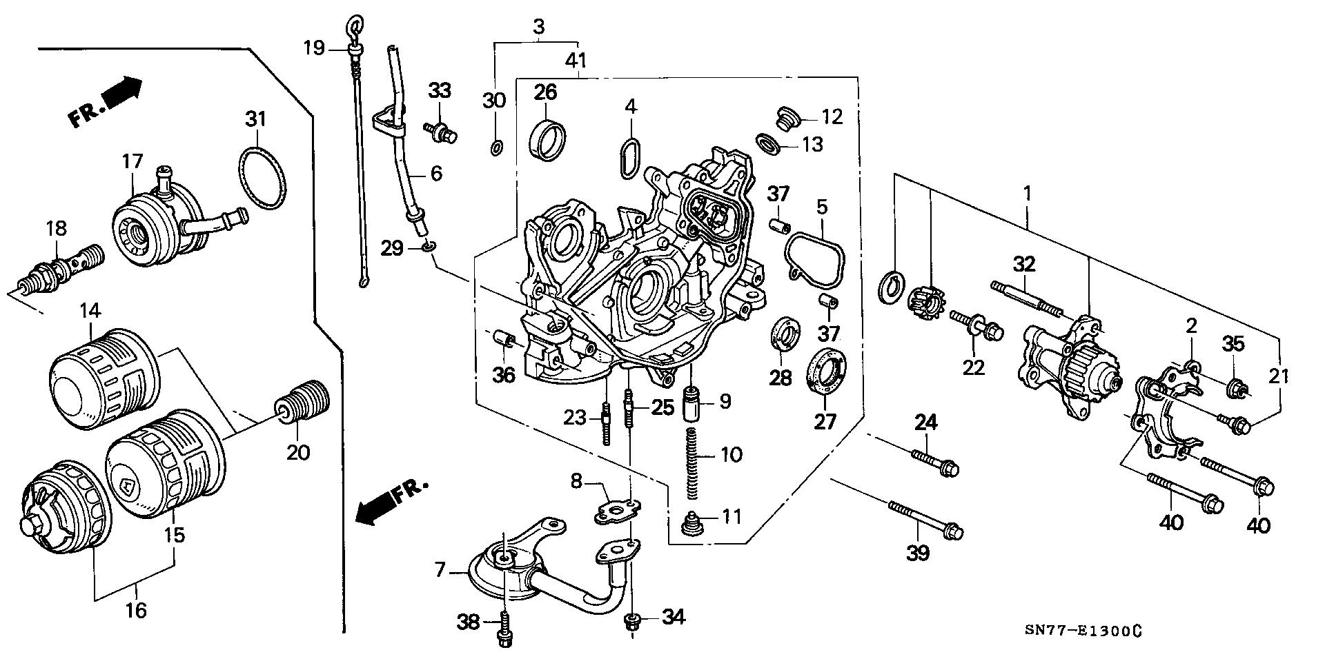 ACURA 15400PH1F03 - Oil Filter parts5.com