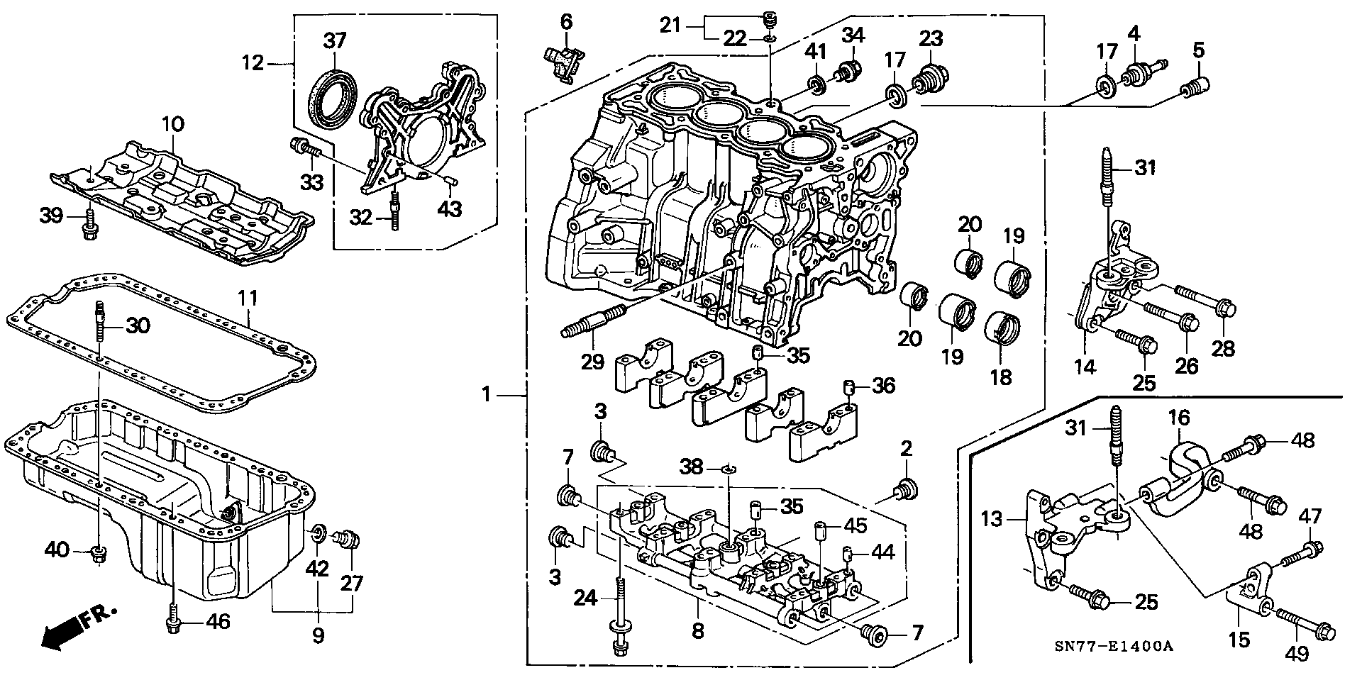 Honda 91214-P7A-004 - Radialna oljna tesnilka za gred, rocicna gred parts5.com