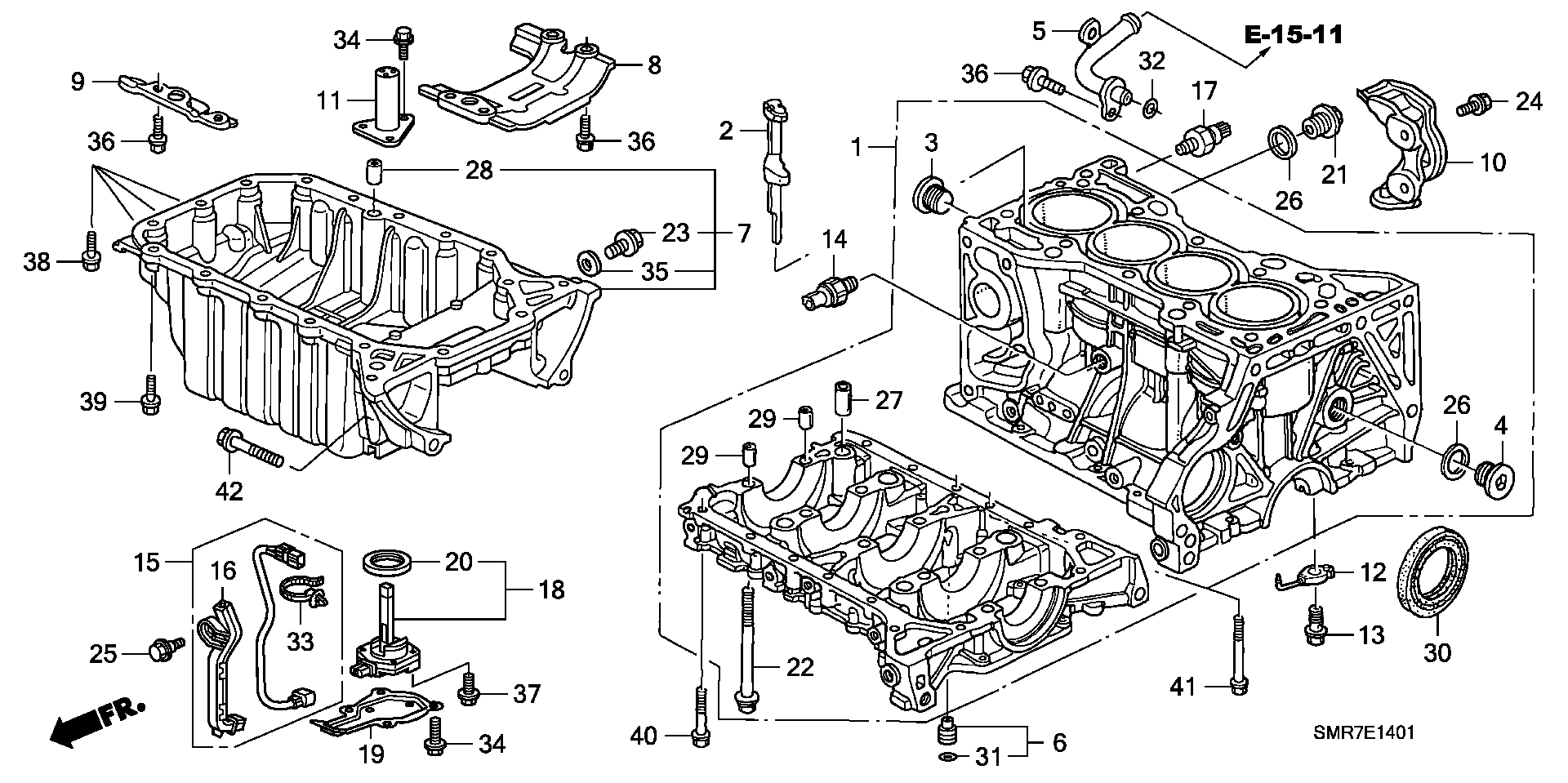 Honda 91214-PWA-Y01 - Bague d'étanchéité, vilebrequin parts5.com