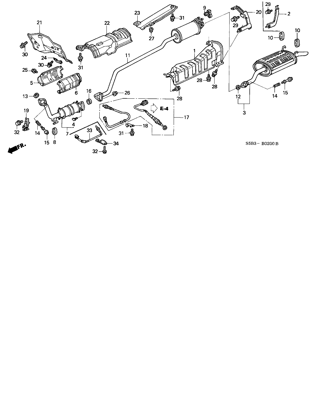 Honda 06365-PZA-A00 - Lambda andur parts5.com