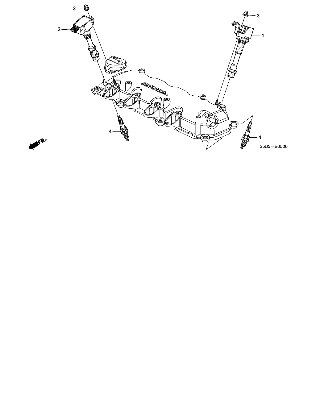 Honda 98079-5515V - Spark Plug parts5.com