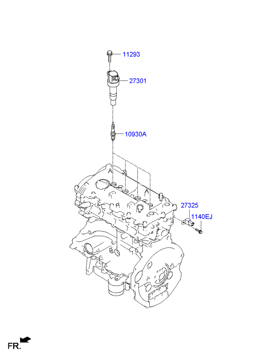 Hyundai 18846 11070 - Bujii parts5.com