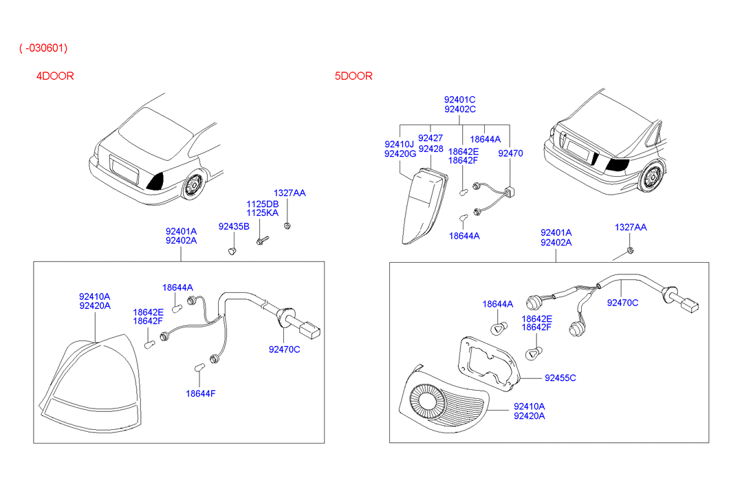 Hyundai 18644-21058 - Żiarovka, koncové svetlá parts5.com