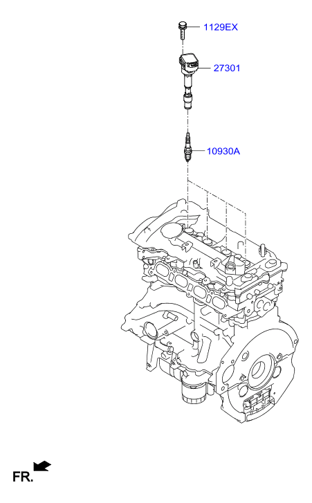 KIA 18867 09095 - Bujii parts5.com