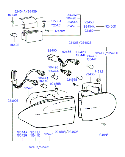 KIA 18642-21008E - Sijalica, svetlo za dnevnu vožnju parts5.com