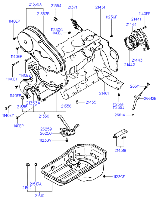 KIA 21512-21000 - Резьбовая пробка, масляный поддон parts5.com