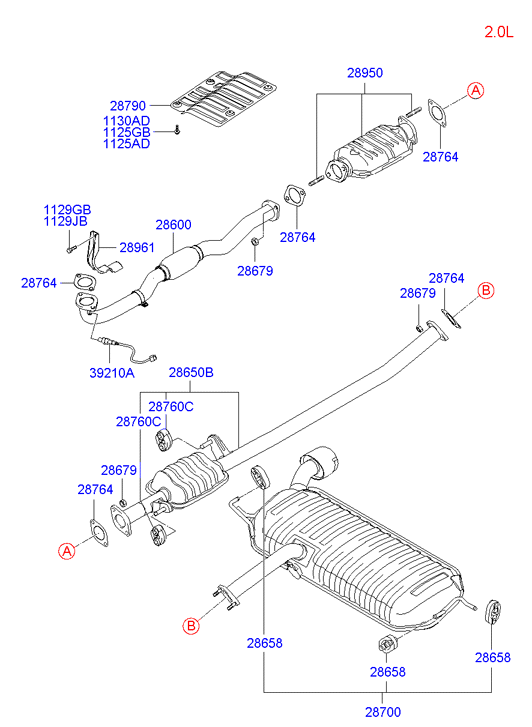 KIA 3921023750 - Sonde lambda parts5.com