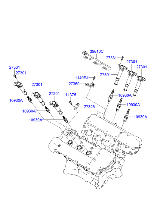 KIA 18840-11051 - Bujii parts5.com