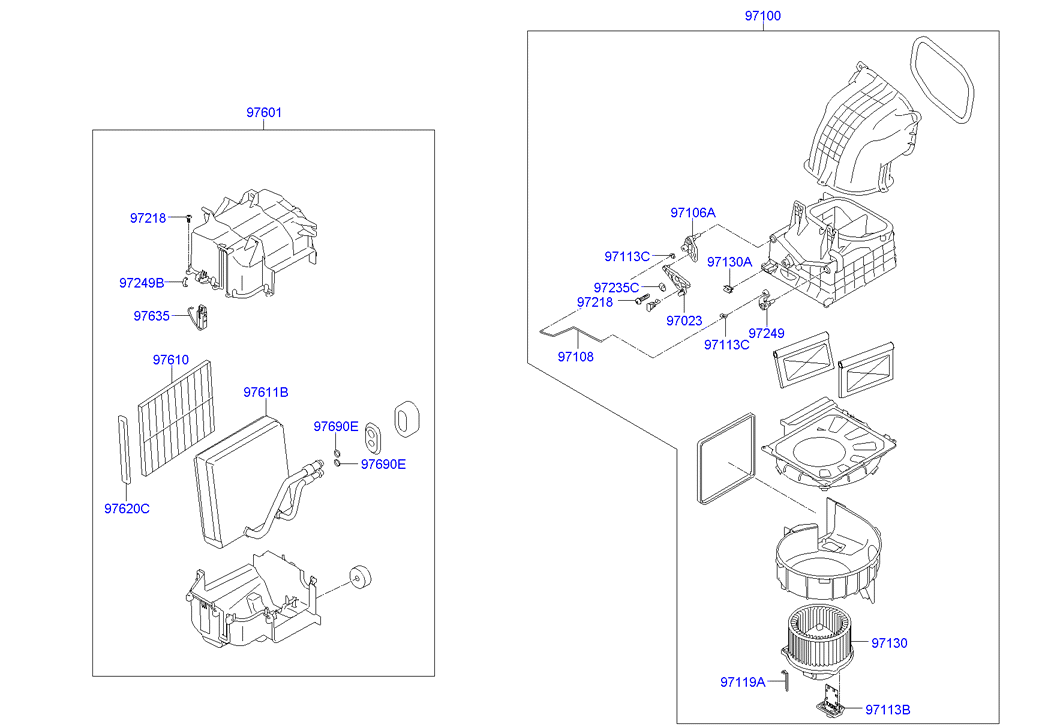 Hyundai 97617-1C001 - Filtru, aer habitaclu parts5.com